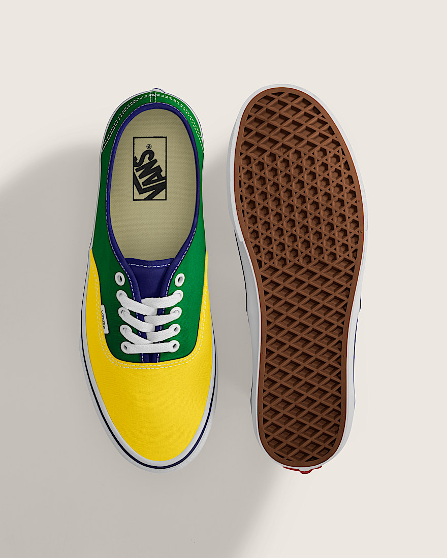 Authentic Shoe VANS Yellow Green ALT2