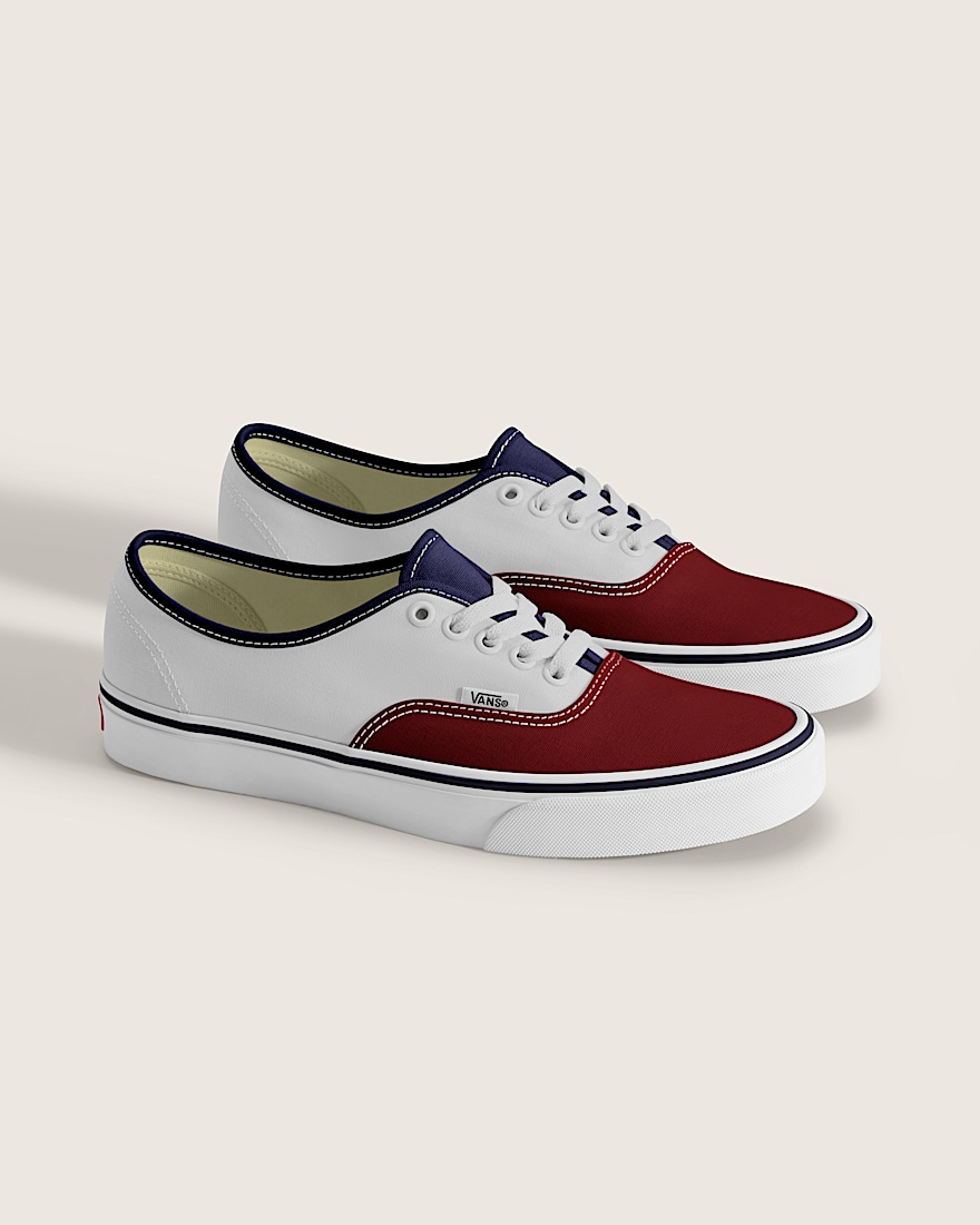 Authentic Shoe VANS Red  White  Blue ALT1