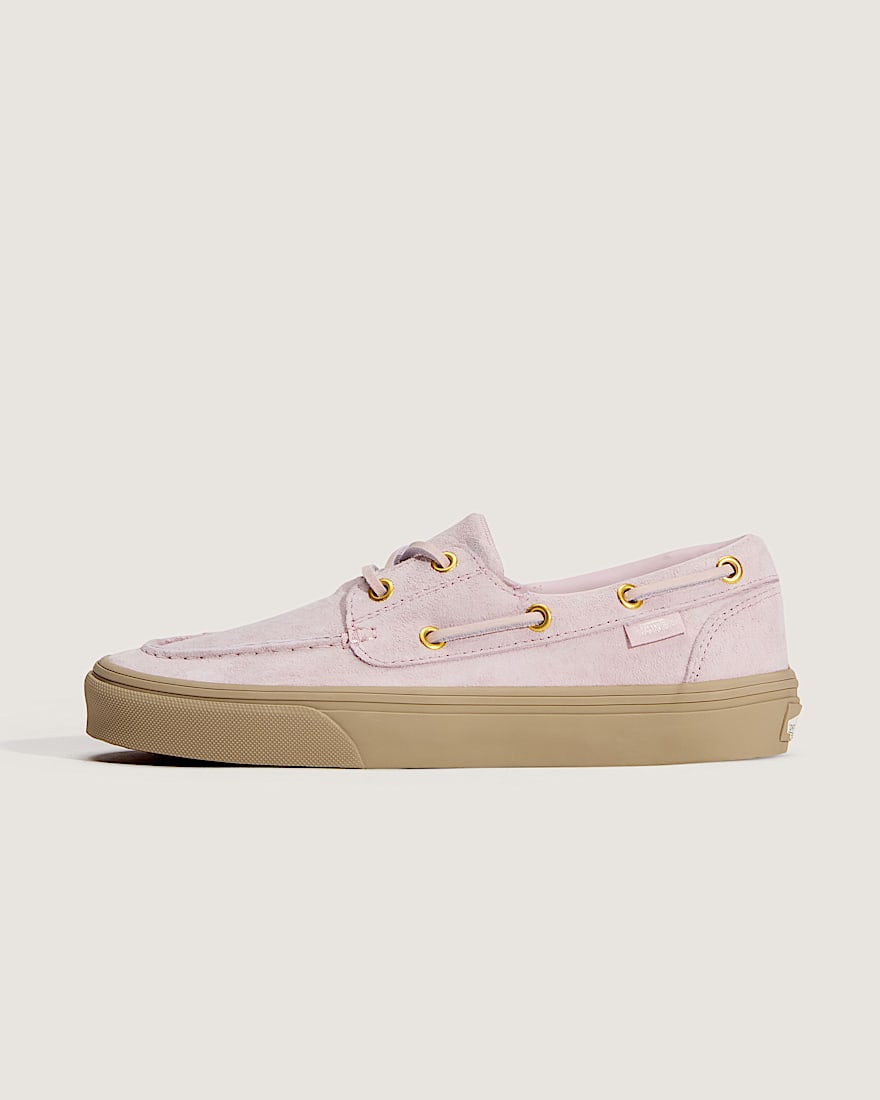 2Eyelet Boat Shoe VANS Pale Petal Pink HERO