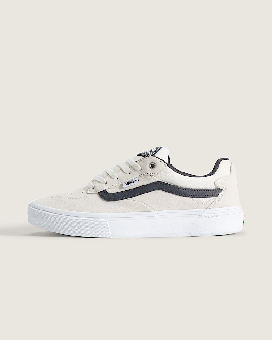 Chaussure Skate Kyle Walker Wafflecup VANS Blanc Gris Pistolet HERO