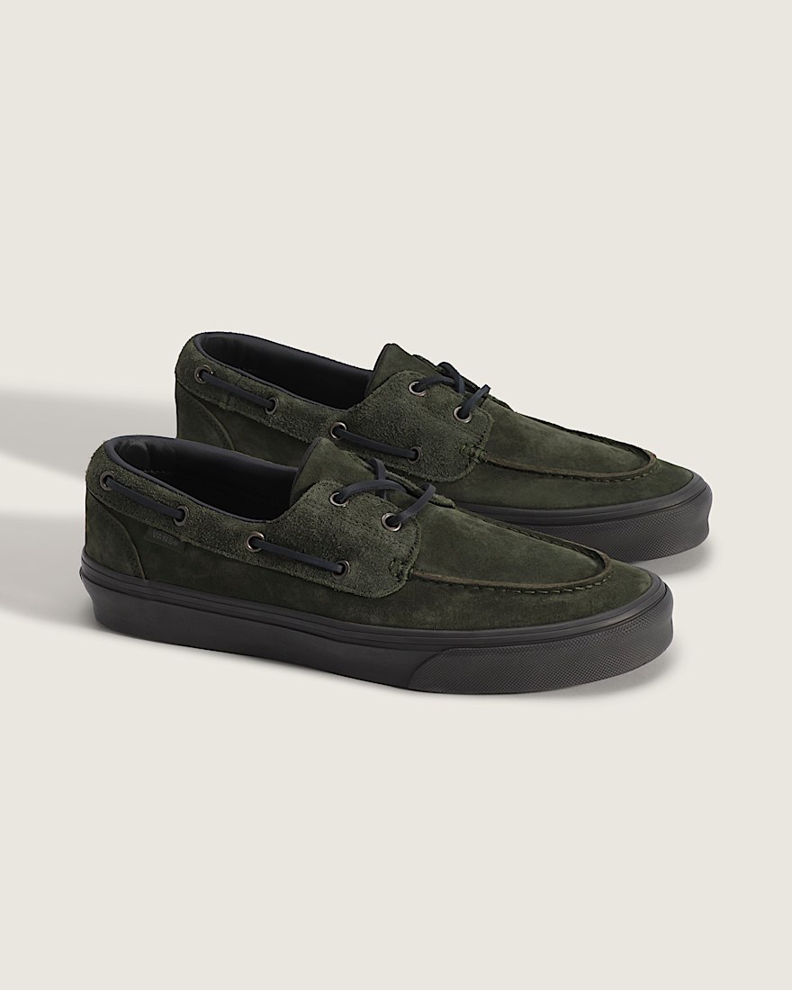 Chaussure bateau 2 illets VANS Vert Fougre Obsidienne ALT1