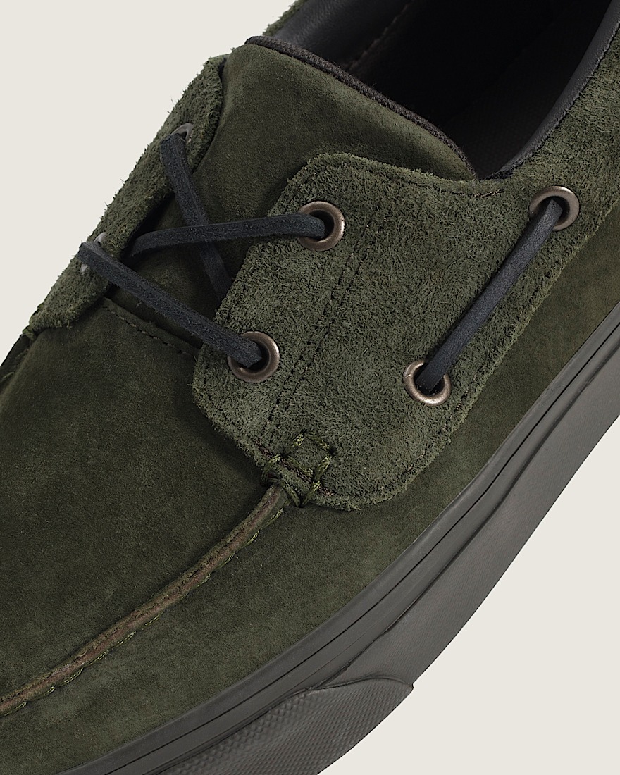 Chaussure bateau 2 illets VANS Vert Fougre Obsidienne ALT5