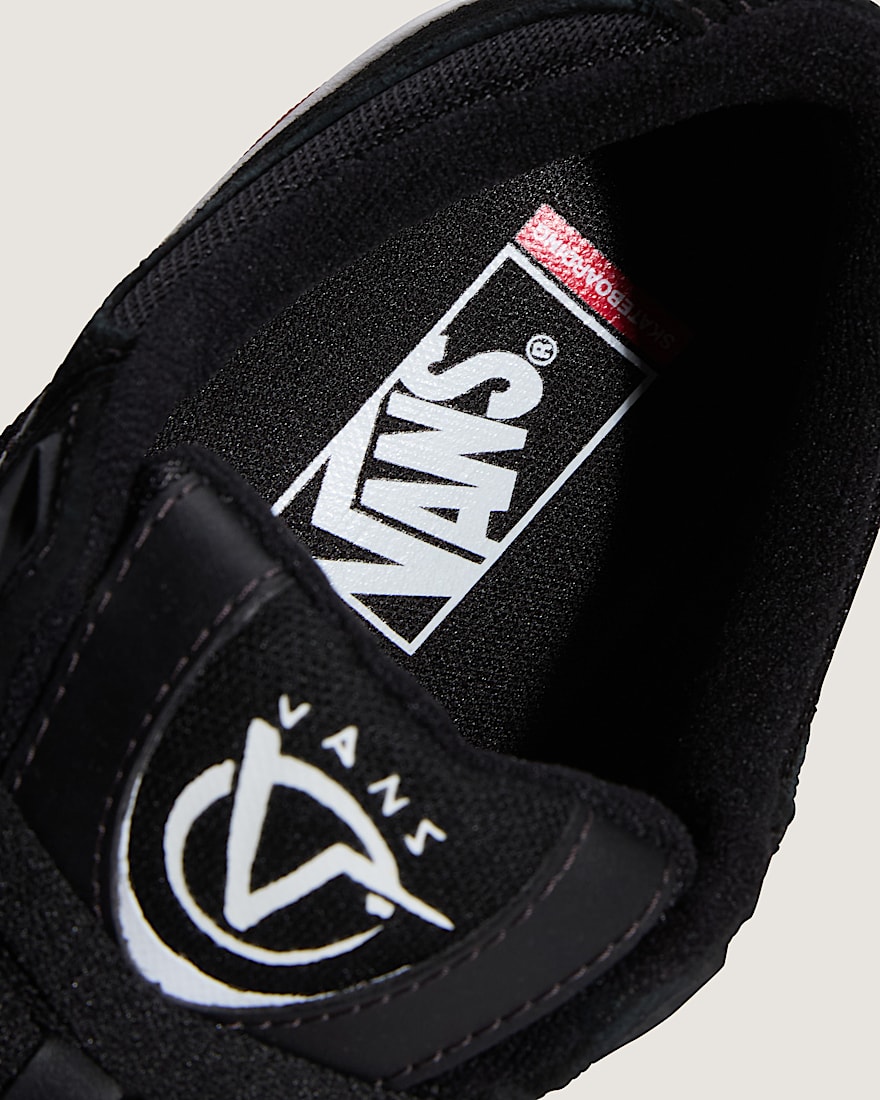 Skate Rowan Z3 Shoe VANS Black  White  Red ALT5