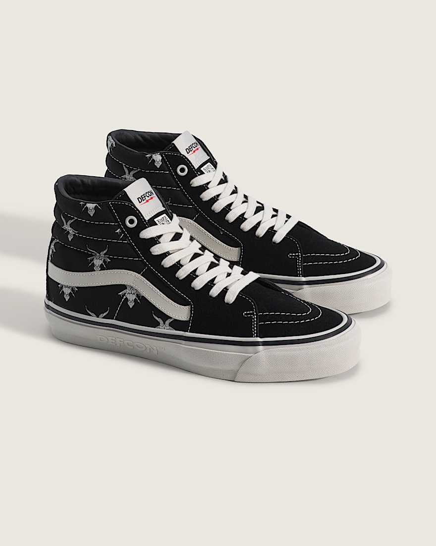 OTW by Vans x DEFCON Sk8Hi VANS Defcon Skate Block Black ALT1