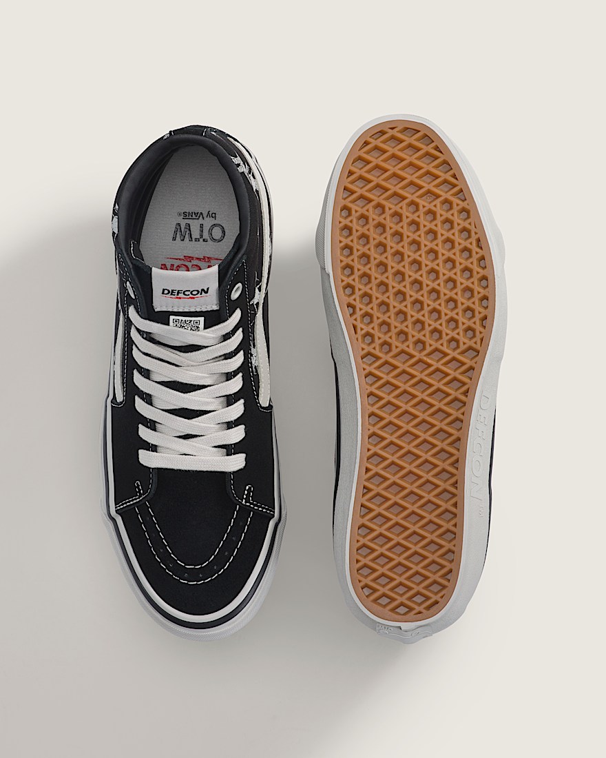 OTW by Vans x DEFCON Sk8Hi VANS Defcon Skate Block Black ALT2