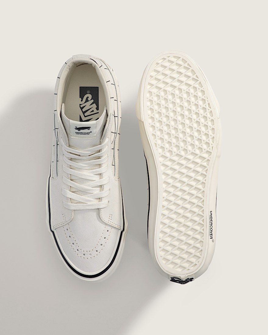 OTW by Vans X UNDERCOVER Sk8Hi VANS Egret White ALT3