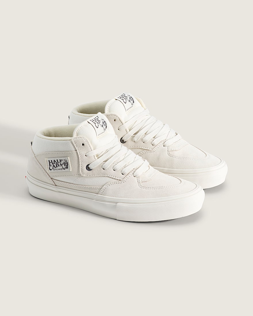 Skate Half Cab Shoe VANS Marshmallow White ALT1