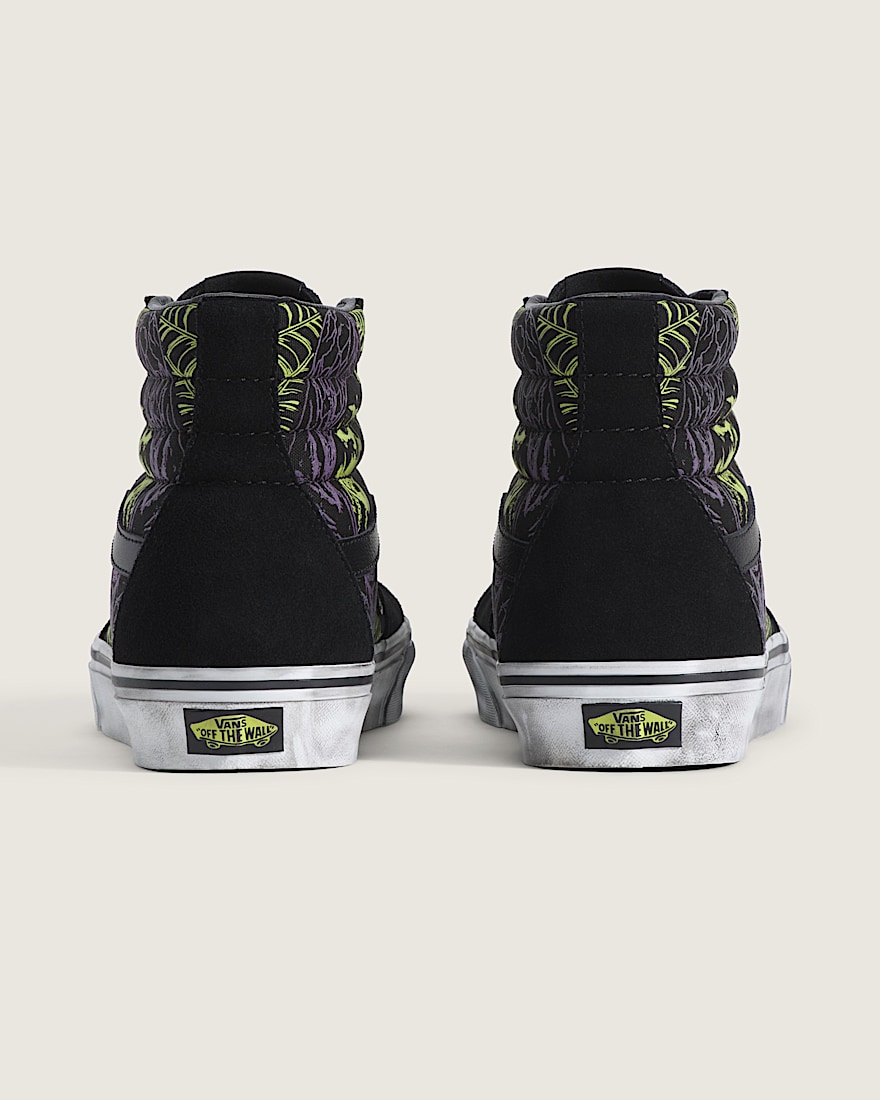 Sk8Hi Shoe VANS GlowintheDark Black Green Foam ALT3