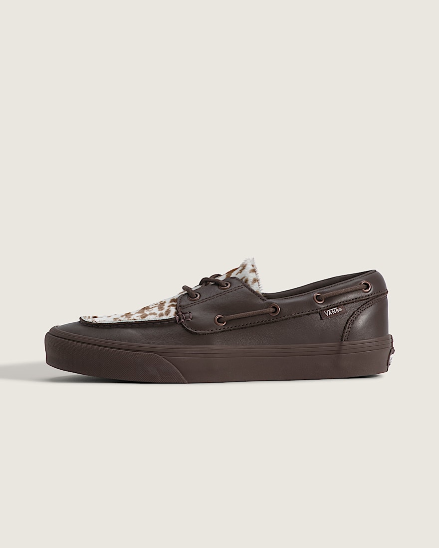 2Eyelet Boat Shoe VANS Dark Brown HERO