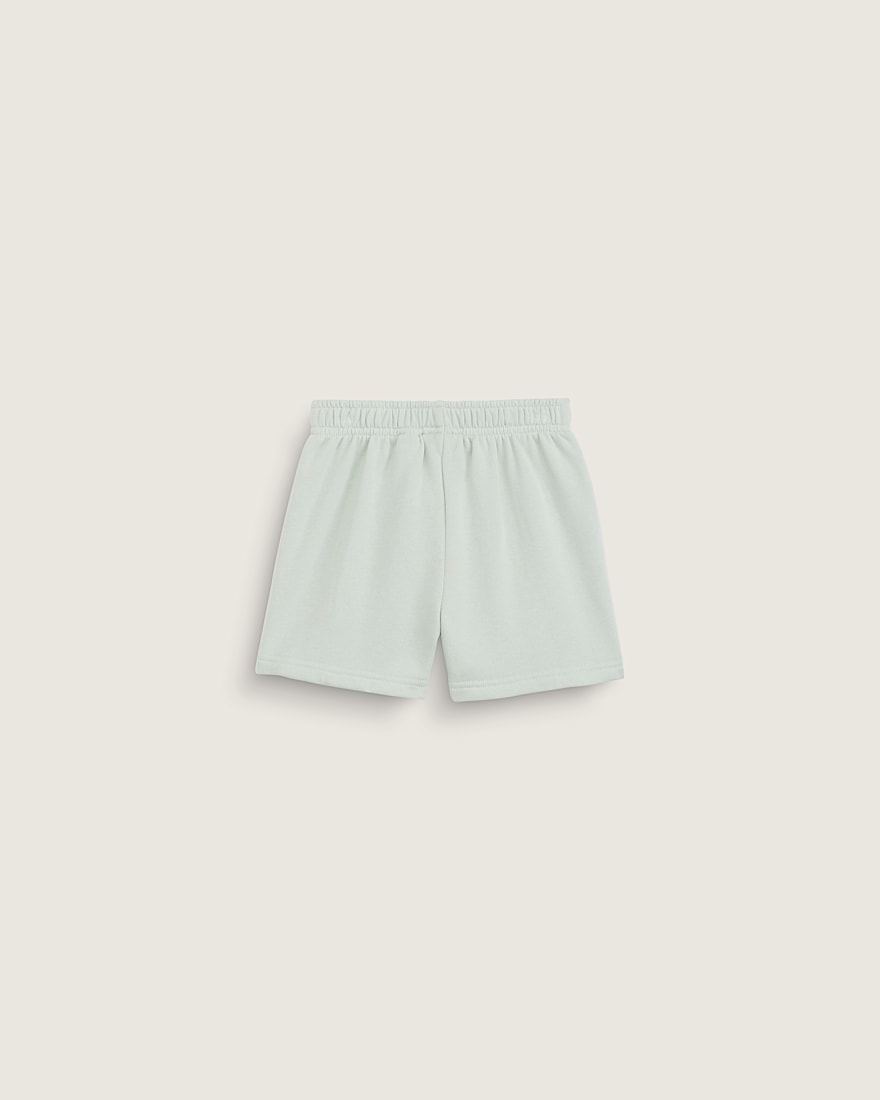 Little Kids Script Logo Sweatshort VANS Dusty Mint Green ALT1