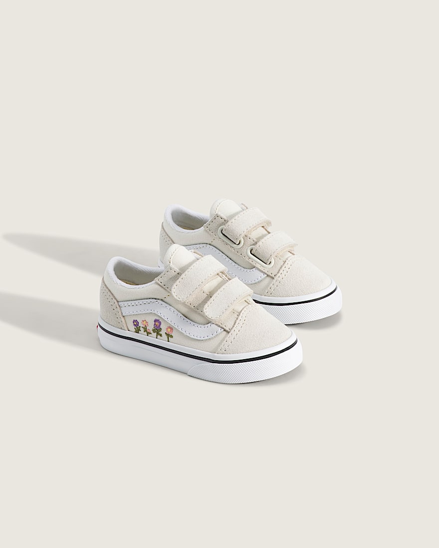 Toddler Old Skool V Shoe VANS Marshmallow White ALT1