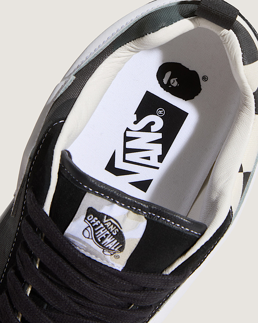Vans x BAPE Premium Knu Skool VANS Camo Black ALT8