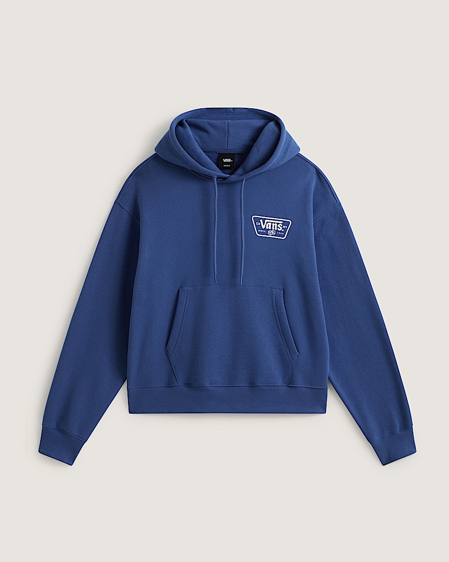 Knu Patch Pullover Hoodie VANS True Navy Blue HERO