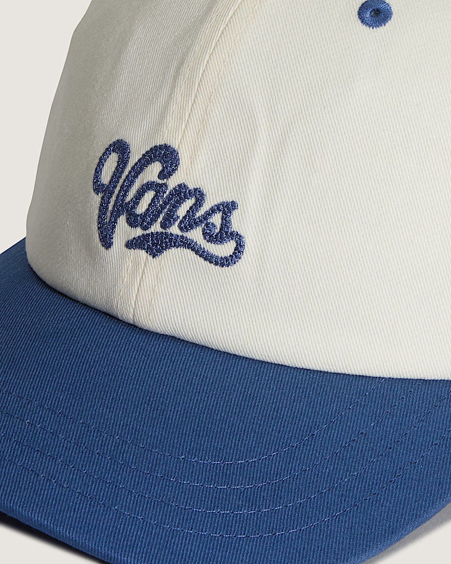 Lefty Script Curved Bill Jockey VANS True Navy ALT2