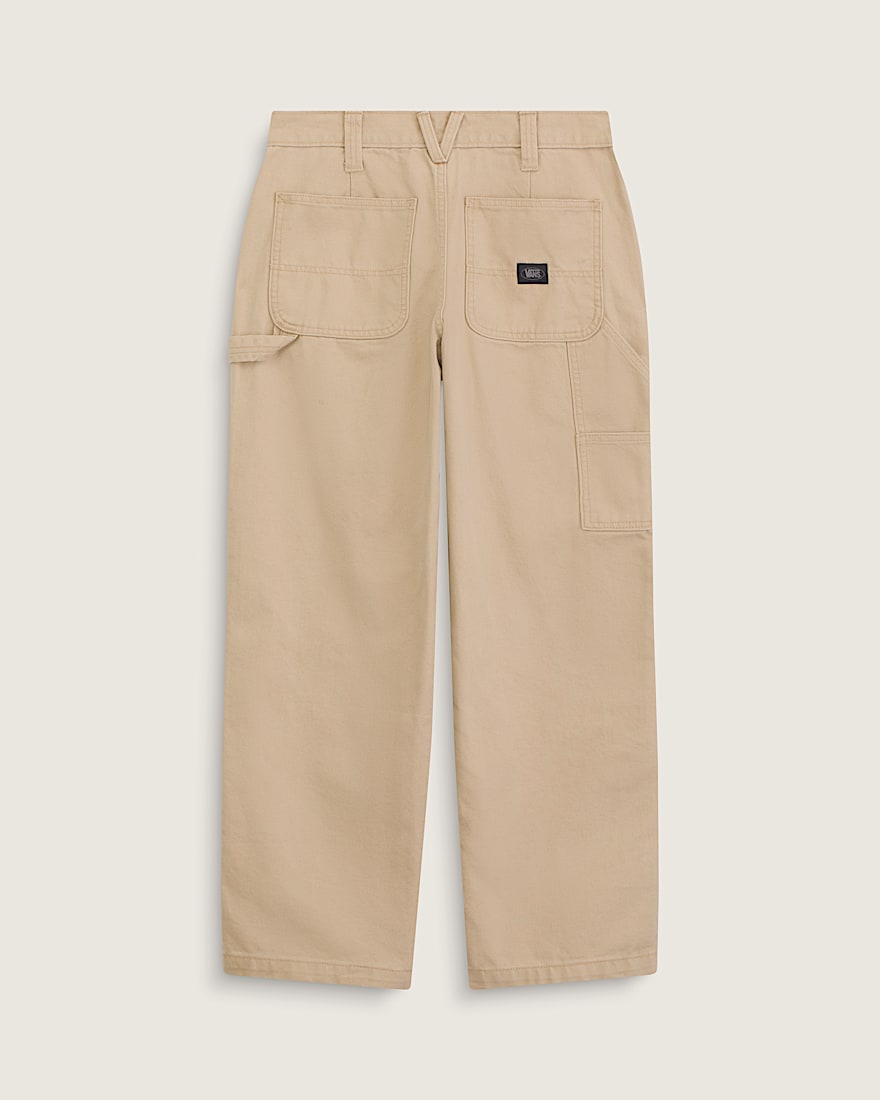Chore Mid Rise Straight Pants VANS Incense Brown ALT1