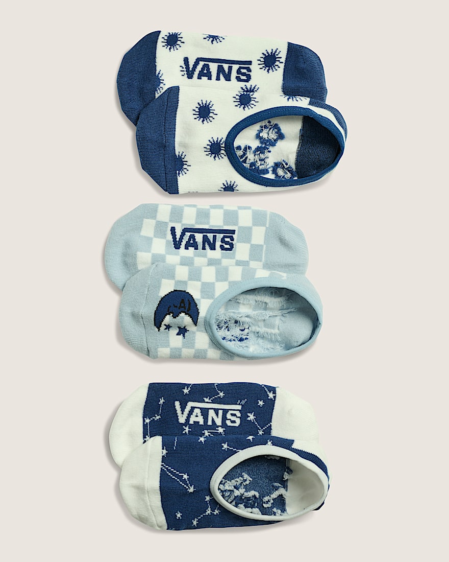 Whimsical Canoodle Socks VANS True Navy Blue HERO