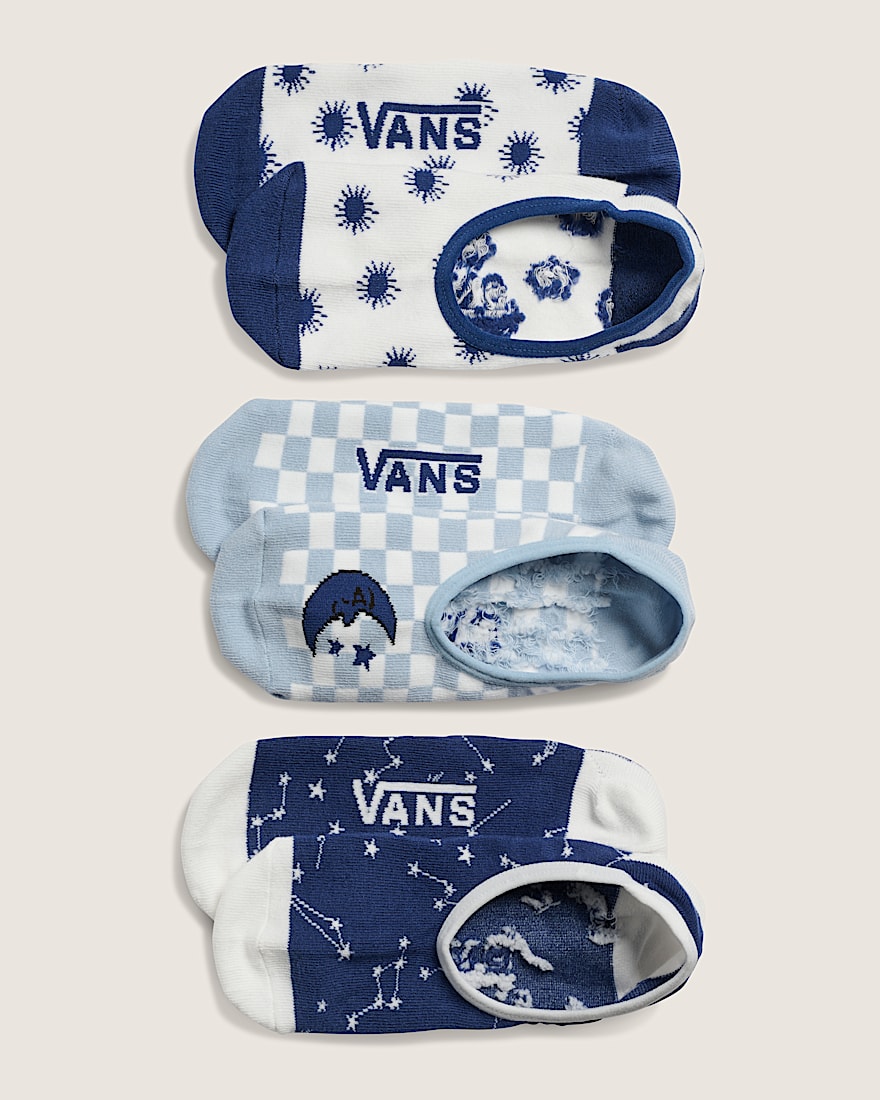 Whimsical Canoodle Socks VANS True Navy Blue HERO