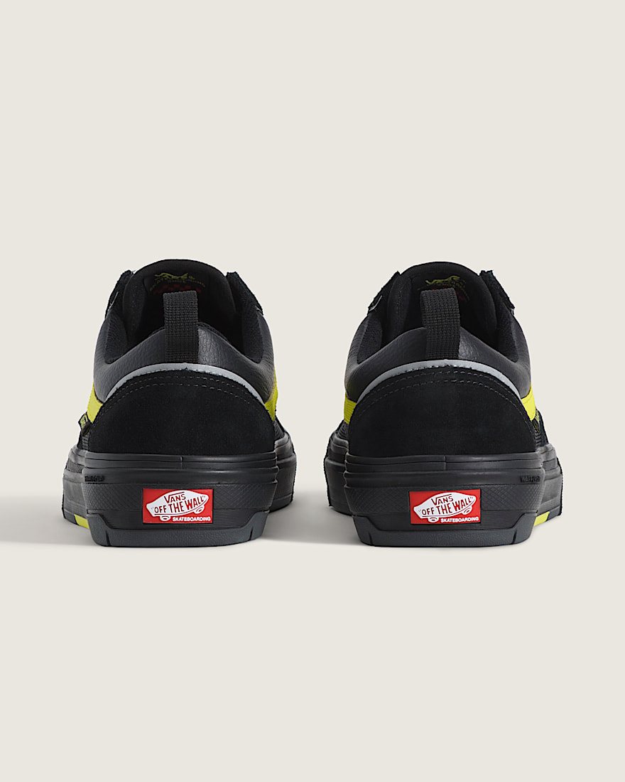 Skate Old Skool Wafflecup Shoe VANS Black  Lime Green ALT3