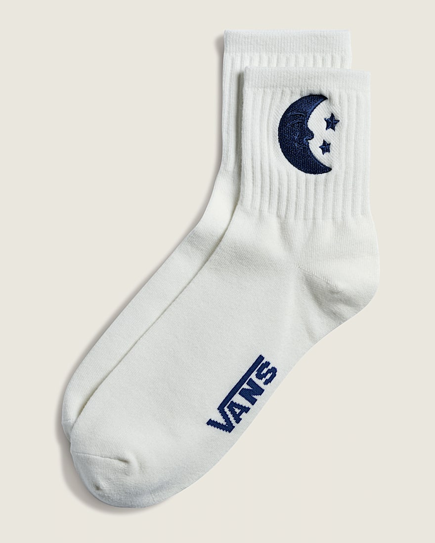 Mood Half Crew Socks VANS Marshmallow White HERO