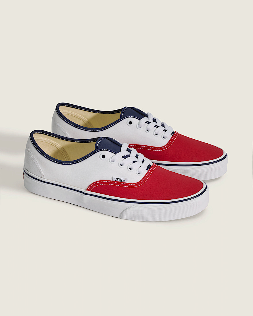 Authentic Shoe VANS Red  White  Blue ALT1