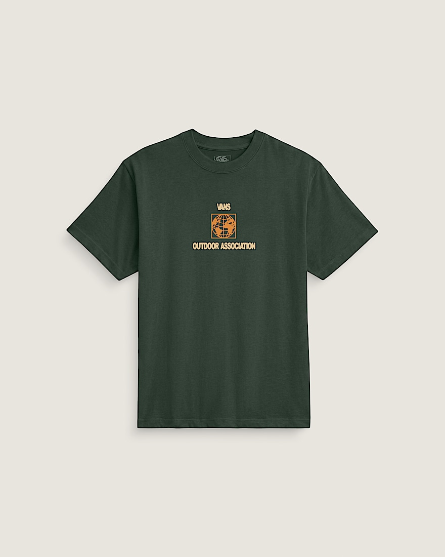 Touch Grass TShirt VANS Forest Green ALT1