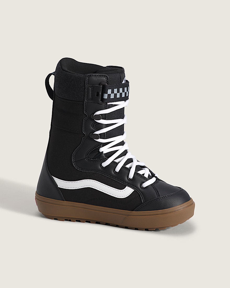 HiStandard Linerless DX Snowboard Boot VANS Black  White  Gum Brown ALT2