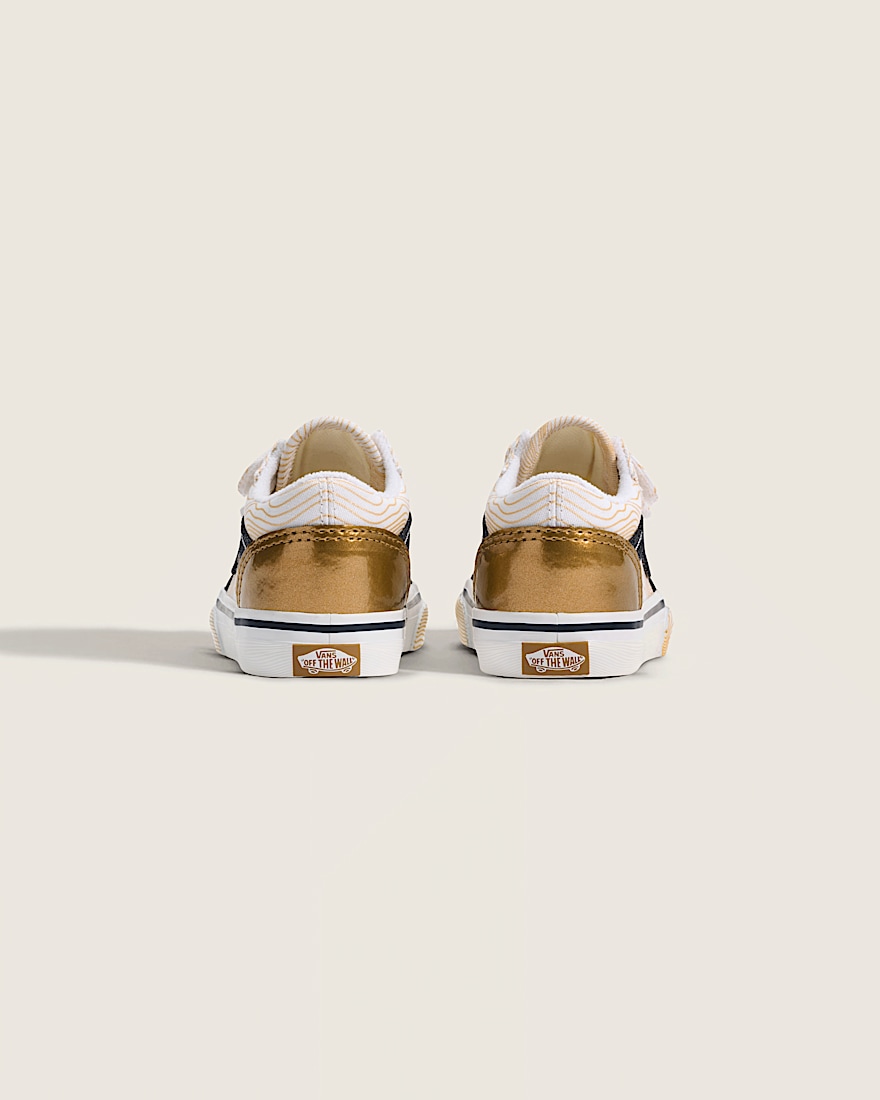 KPop Demon Hunters x Vans Toddler Old Skool V Shoe VANS KPop Demon Hunters Golden ALT3