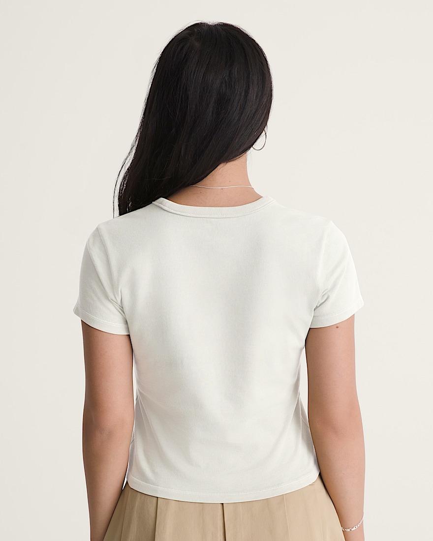 I Said Id Be There TShirt VANS Marshmallow White ALT3