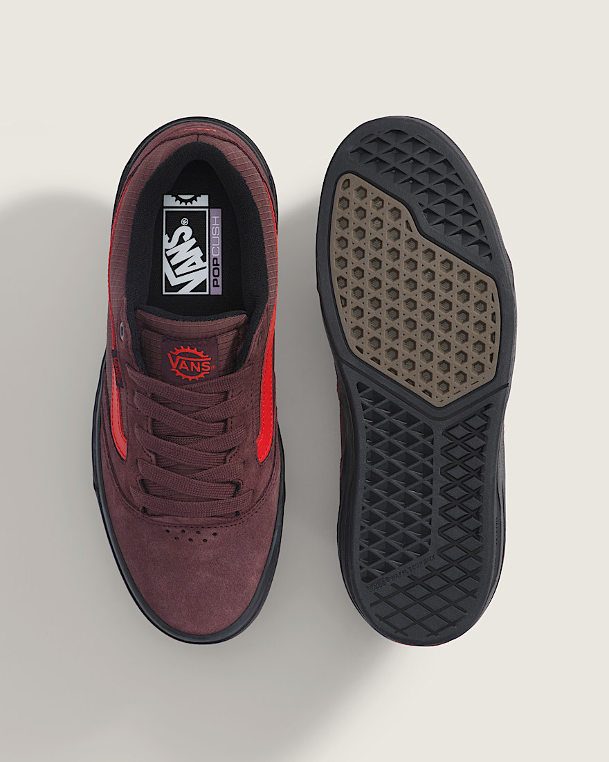 BMX Proof Wafflecup Shoe VANS Brown Rio Red Black ALT2
