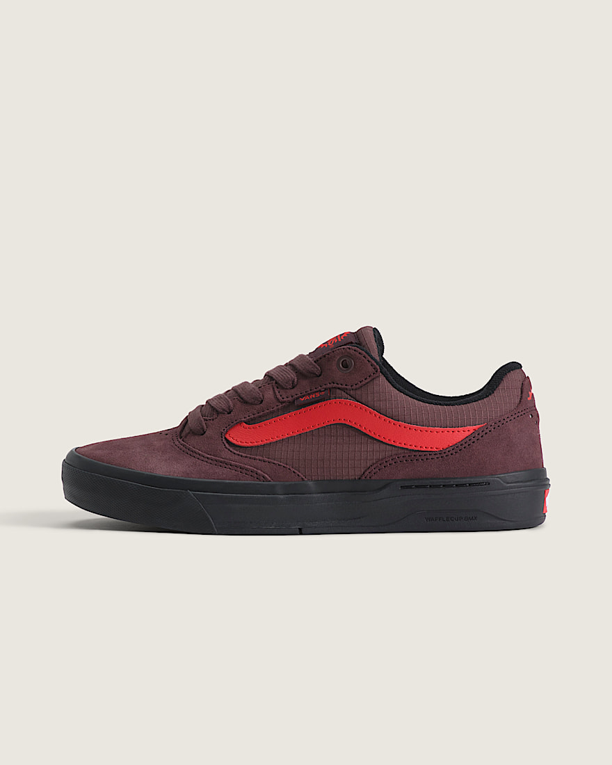 BMX Proof Wafflecup Shoe VANS Brown Rio Red Black HERO