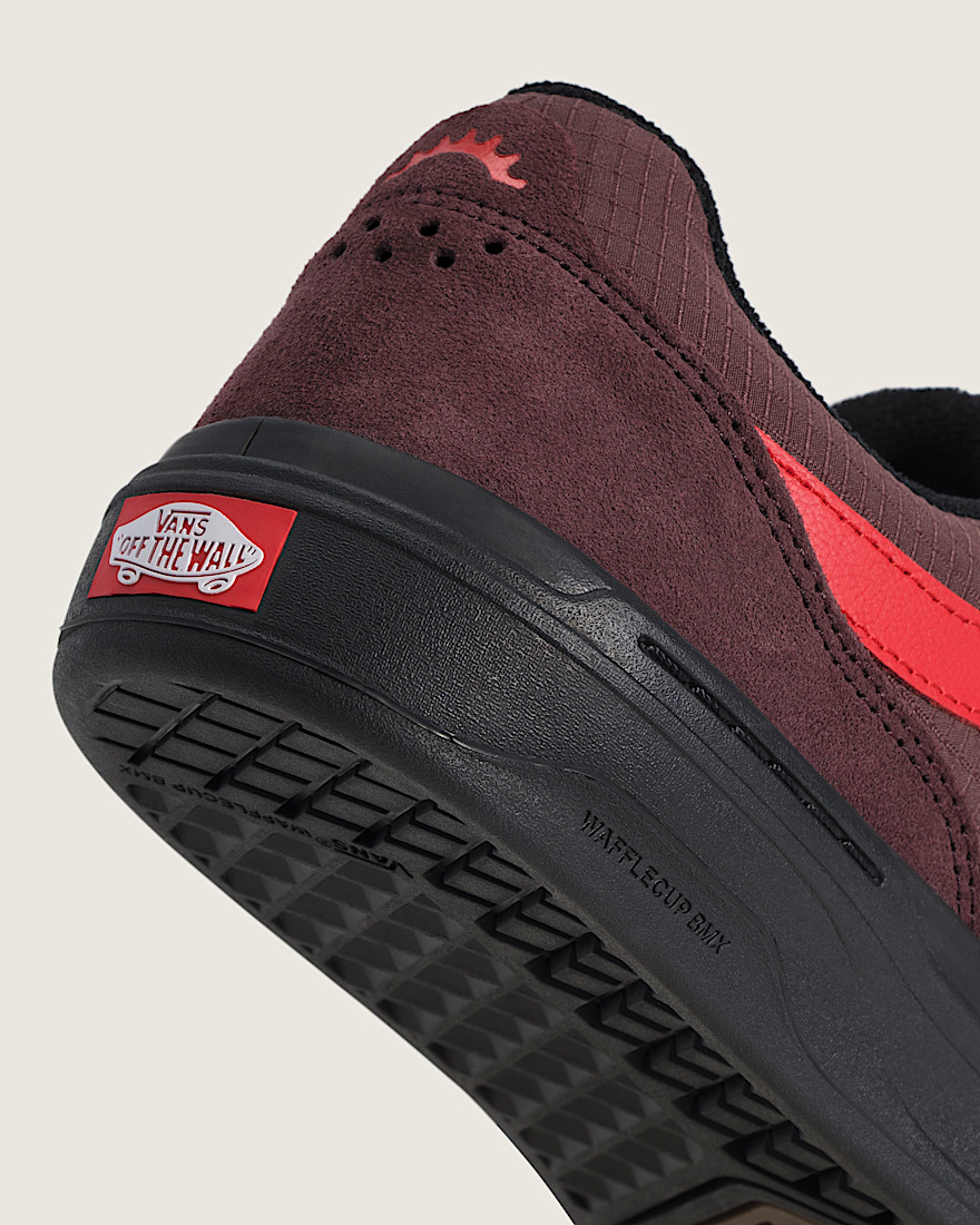 BMX Proof Wafflecup Shoe VANS Brown Rio Red Black ALT6