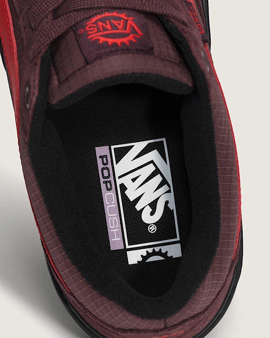 BMX Proof Wafflecup Shoe VANS Brown Rio Red Black ALT4