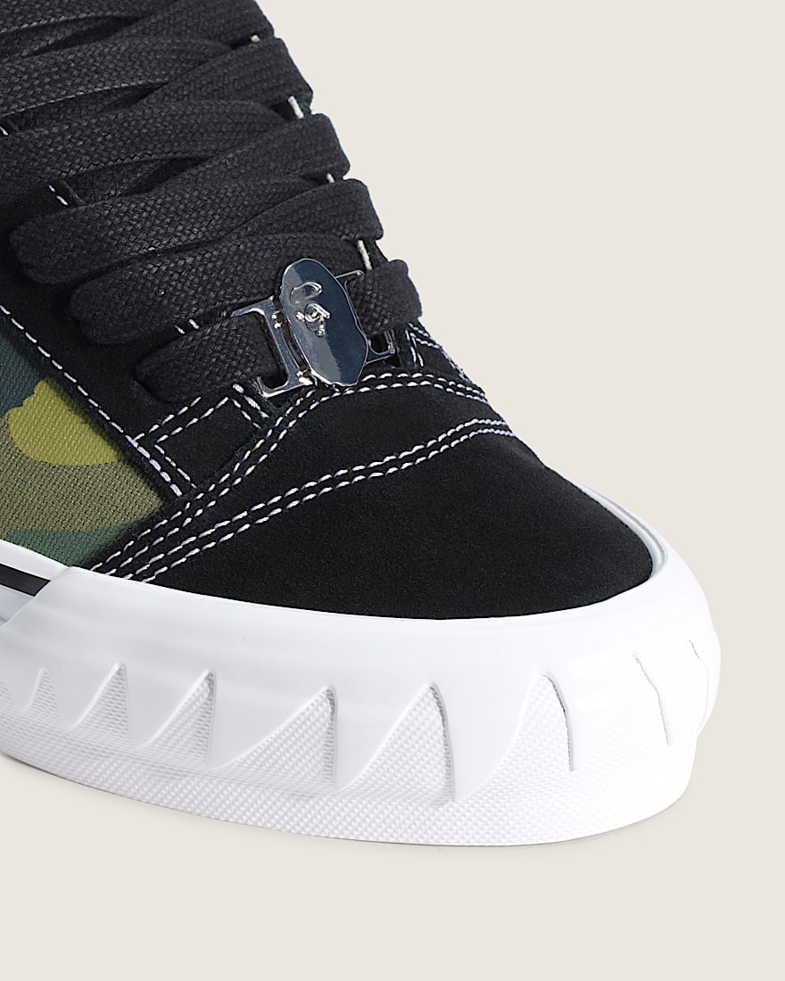 Vans x BAPE Premium Knu Skool VANS Camo Green ALT5