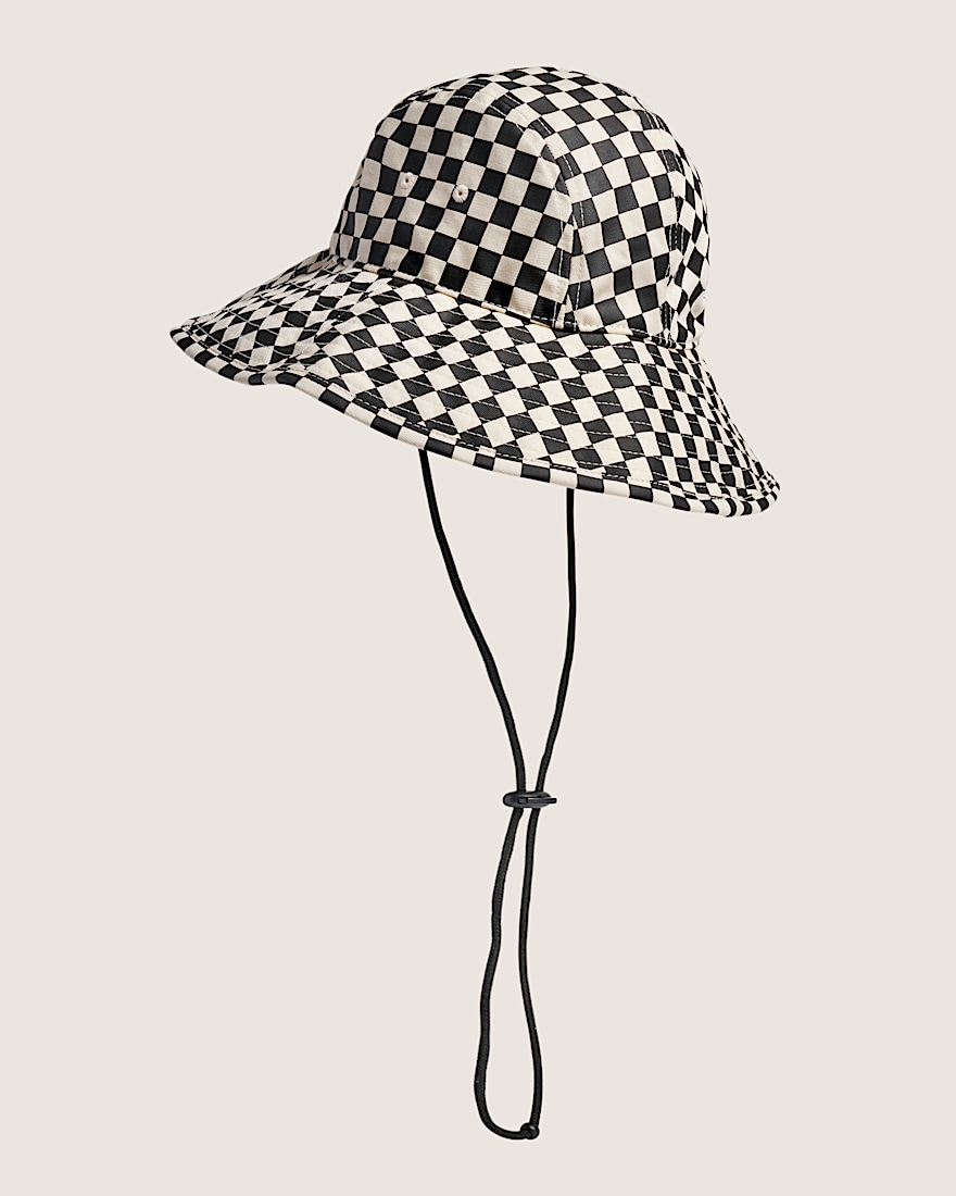 Larkspur Wide Brim Hat VANS Black  White ALT2