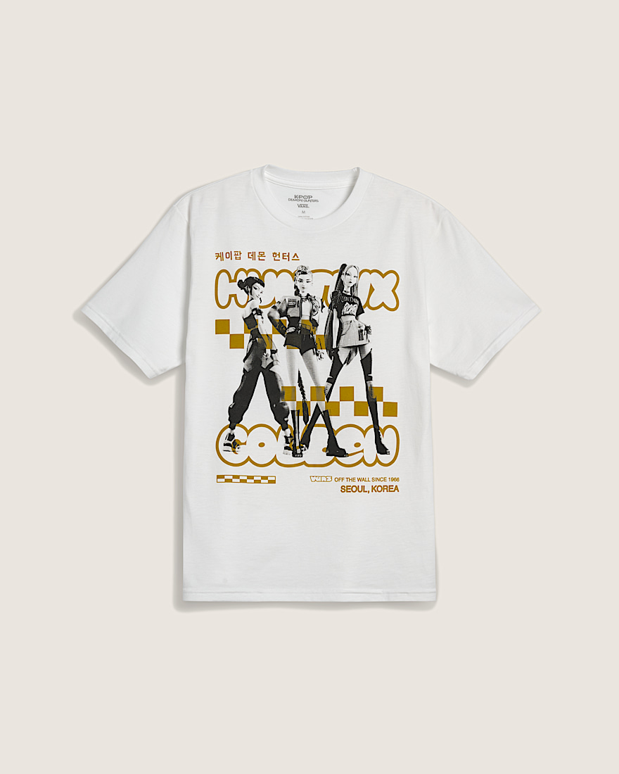 KPop Demon Hunters x Vans Kids Huntrx TShirt VANS White HERO