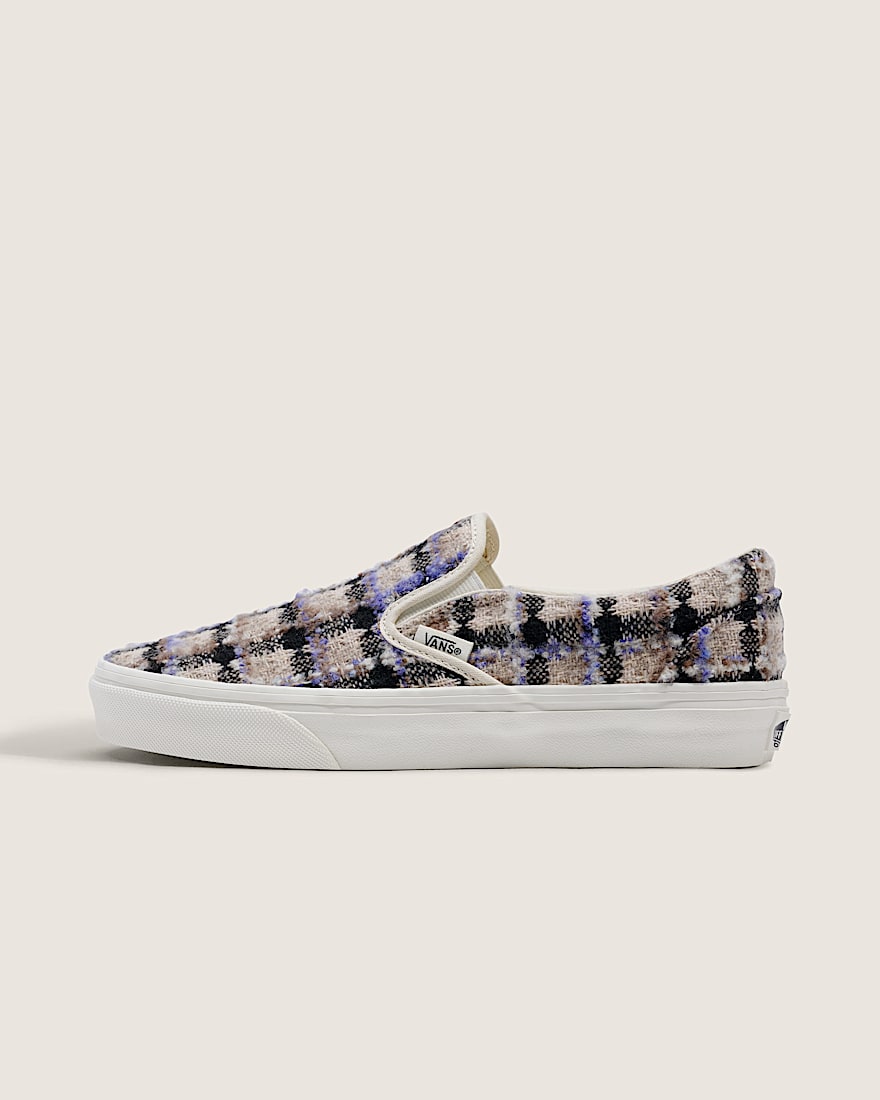 Classic SlipOn Shoe VANS Turtledove White HERO
