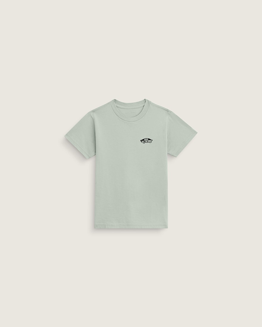 Little Kids Double Standard TShirt VANS Dusty Mint Green ALT1