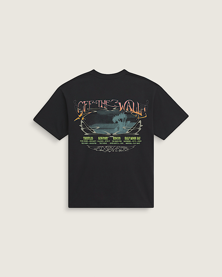Jetty Sets TShirt VANS Faded Black HERO