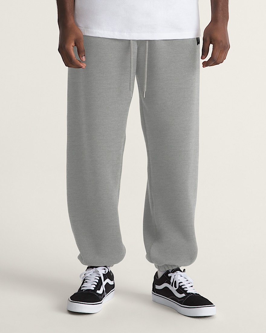 Stretch Logo Fleece Pant VANS Cement Heather Grey ALT2