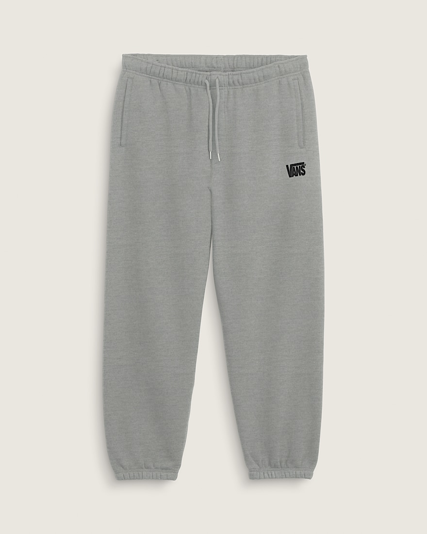Stretch Logo Fleece Pant VANS Cement Heather Grey HERO