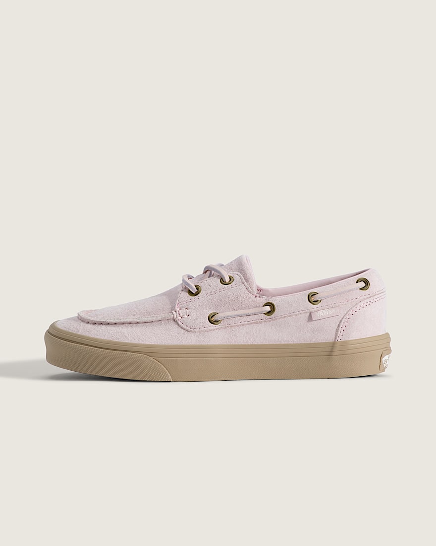2Eyelet Boat Shoe VANS Pale Petal Pink HERO