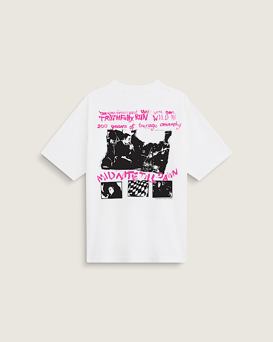 Sex Pistols Run Wild on the Green TShirt VANS White HERO