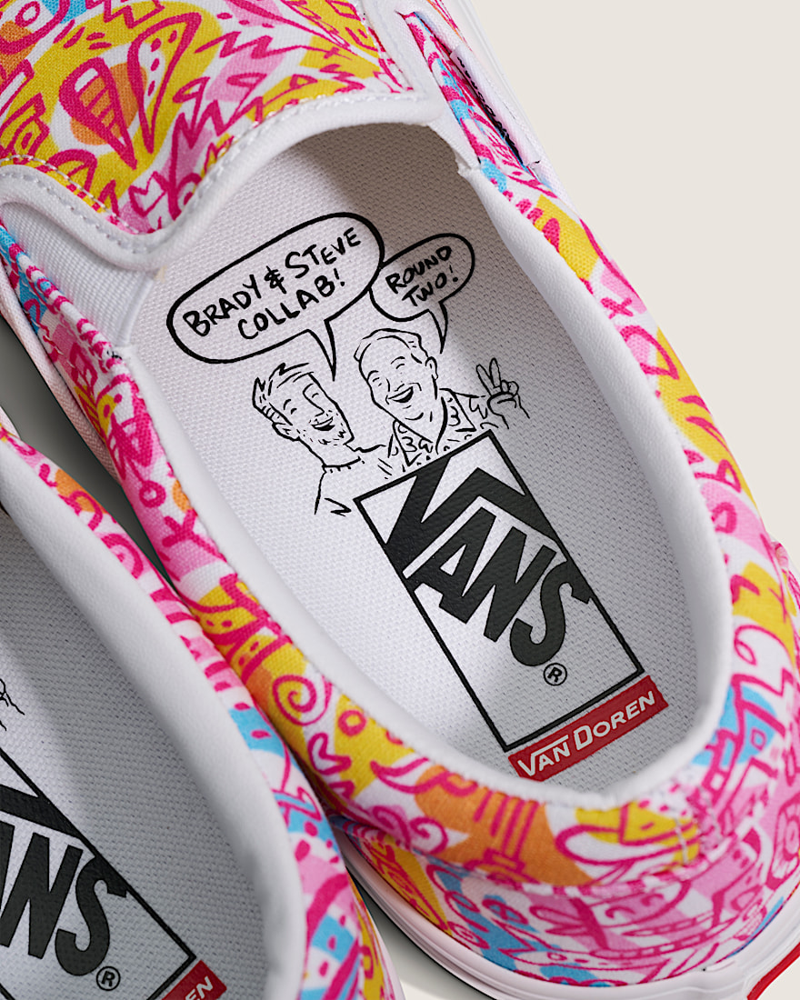Van Doren Approved x Brady Smith Skate SlipOn Shoe VANS Multi ALT5