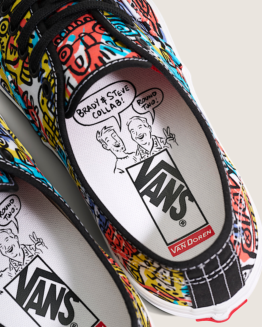 Van Doren Approved x Brady Smith Skate Authentic Shoe VANS Multi ALT5