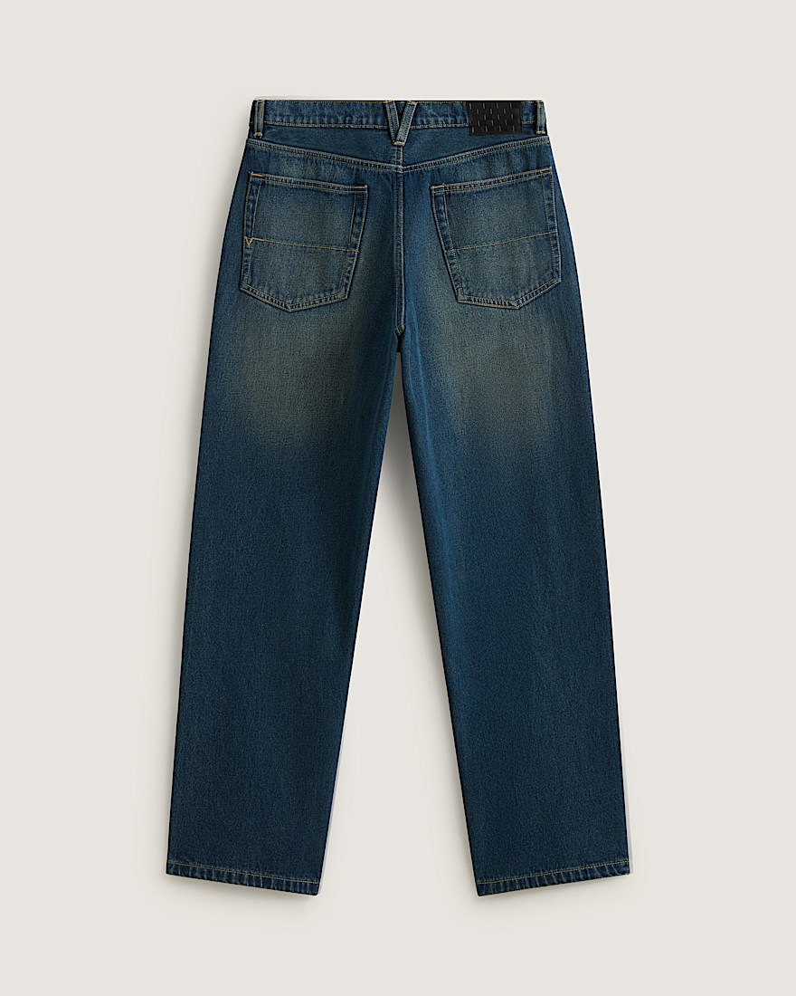 Check5 Baggy Denim Pants VANS Dirty Medium Indigo ALT1