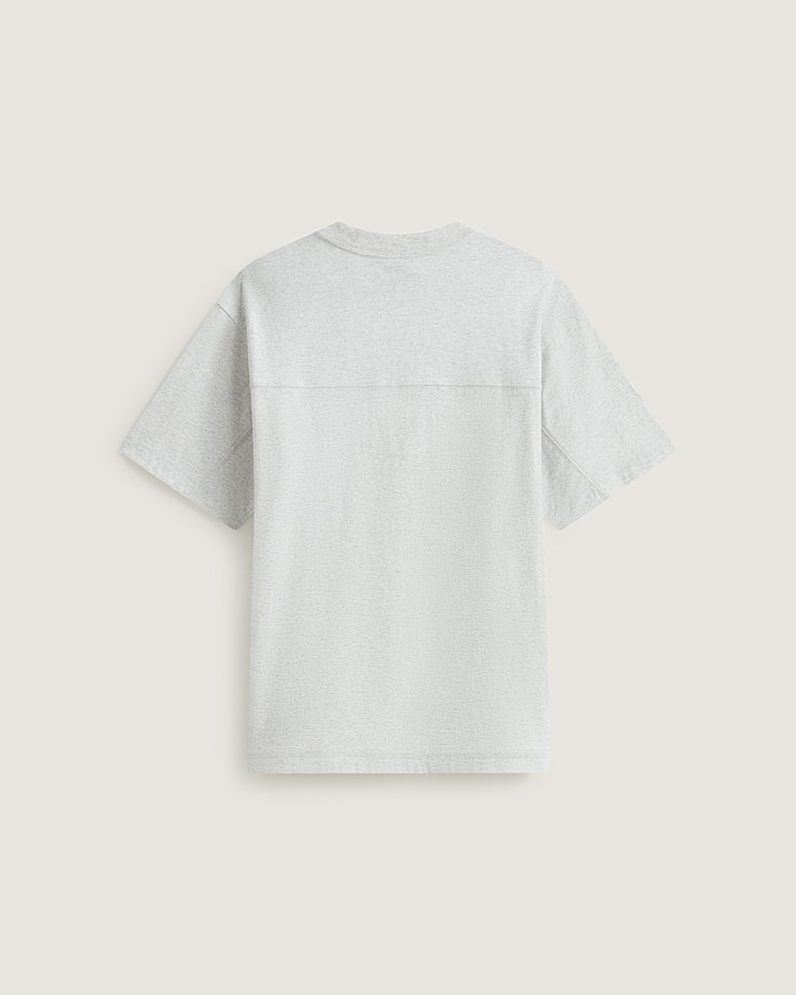 Contrast Stitch Loose Fit TShirt VANS Ash Heather Grey ALT1
