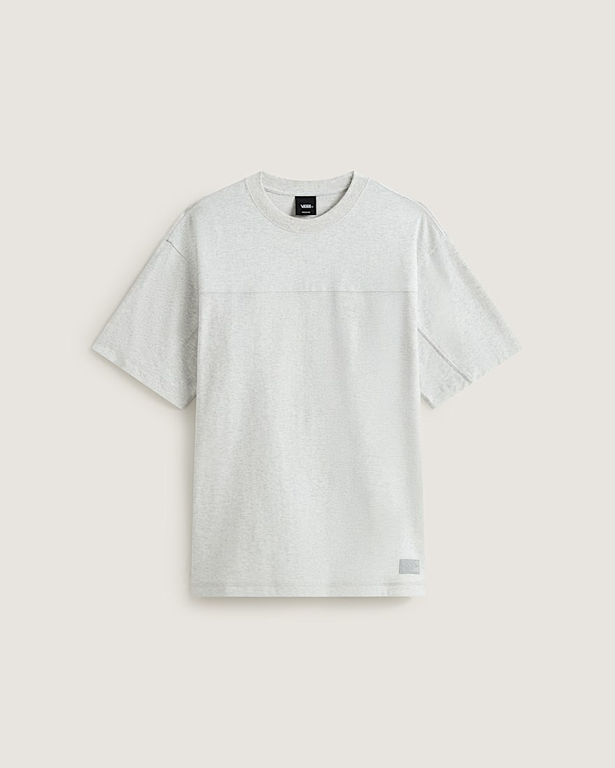 Contrast Stitch Loose Fit TShirt VANS Ash Heather Grey HERO