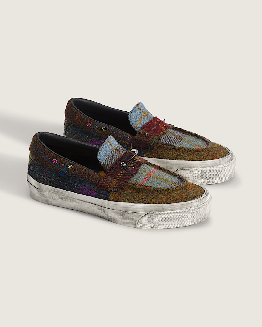 Premium Harris Tweed Loafer 53 Shoe VANS Tweed Brown ALT1