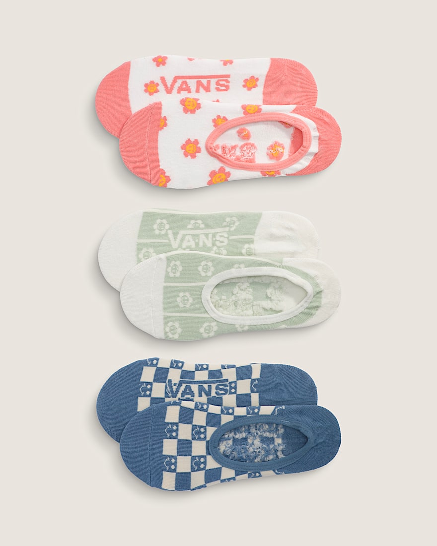 Kids Bloomin Smiles Canoodle Socks VANS Sunset Blush Pink HERO