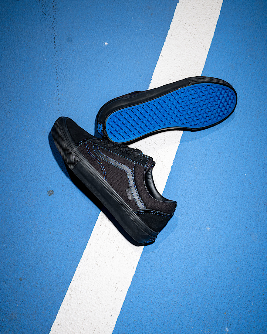 Skate Old Skool Shoe VANS Black Classic Blue ALT6